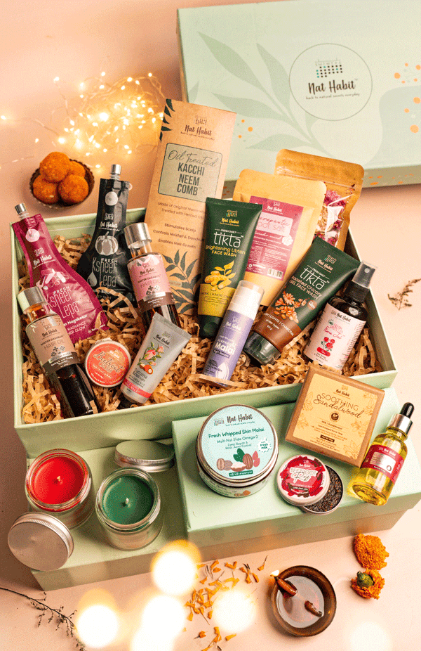<strong>Diwali with Family Gift Set</strong> <br><i>Special Picks for All</i> - Nat Habit