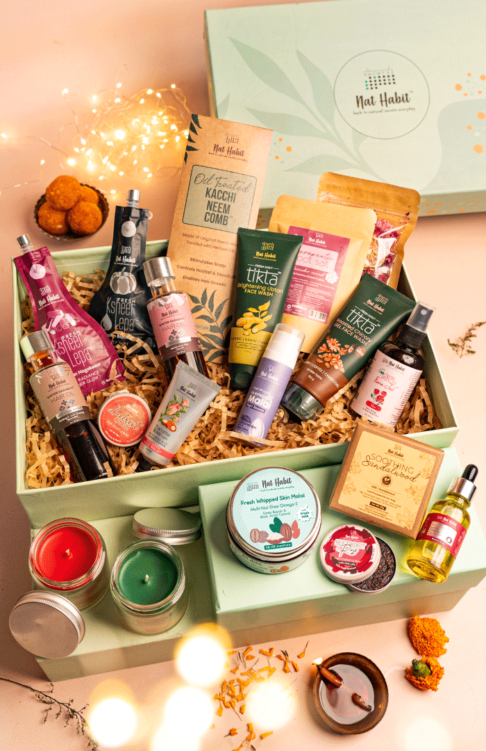 <strong>Diwali with Family Gift Set</strong> <br><i>Special Picks for All</i> - Nat Habit