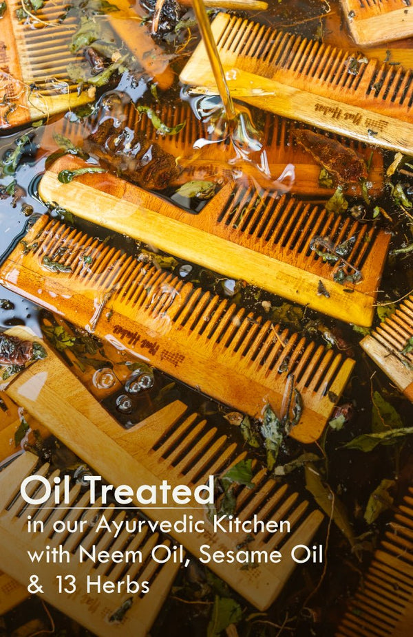 <strong>Dual Tooth Kacchi Neem Comb</strong> <br><i>Multi-Action</i> - Nat Habit