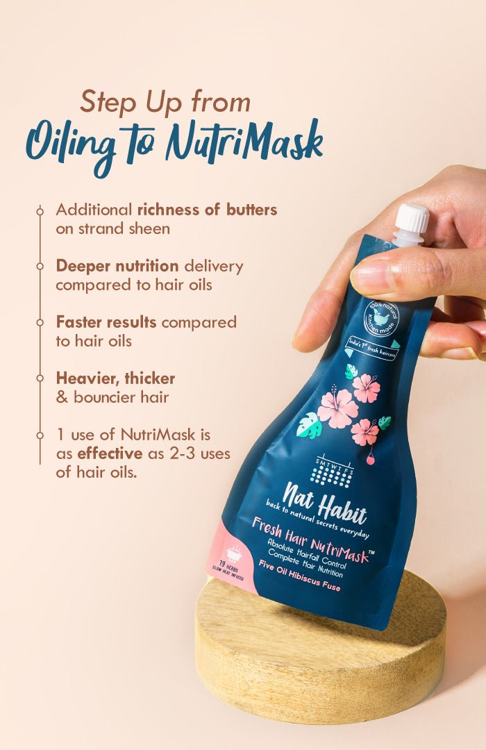 <strong>Five Oil Hibiscus NutriMask</strong> <br><i>for Hair Growth</i> - Nat Habit