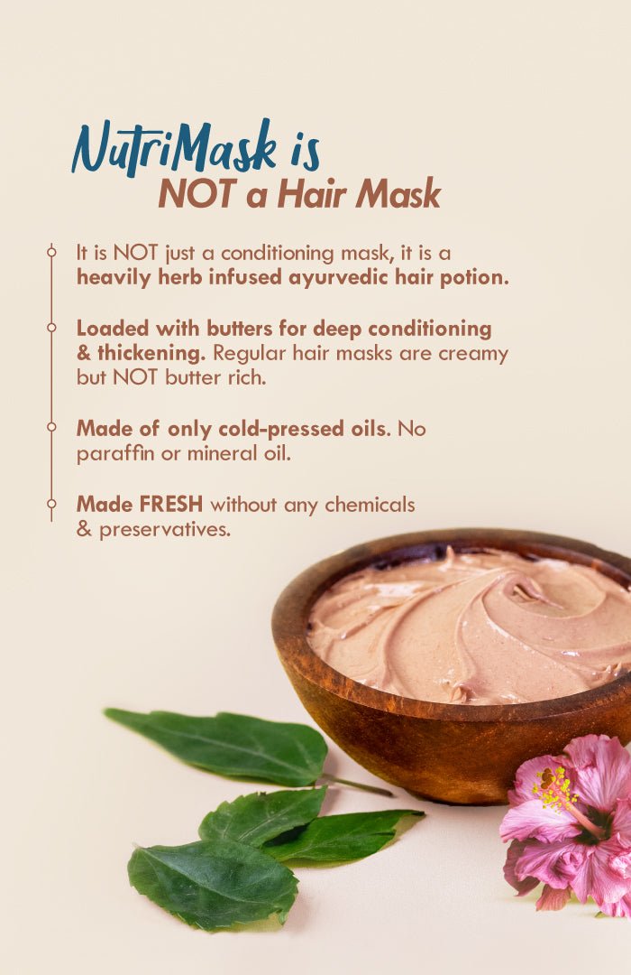 <strong>Five Oil Hibiscus NutriMask</strong> <br><i>for Hair Growth</i> - Nat Habit