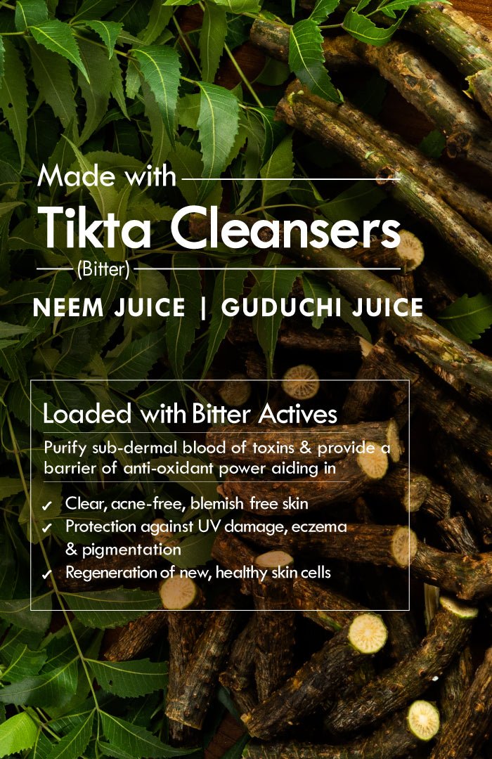 <strong>Fresh Daily Tikta Bitter Neem Cream Face Wash</strong> <br><i>for Normal to Oily Skin</i> - Nat Habit