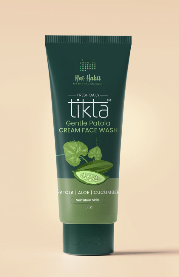 <strong>Fresh Daily Tikta Gentle Patola Cream Face Wash</strong> <br><i>for Sensitive Skin</i> - Nat Habit
