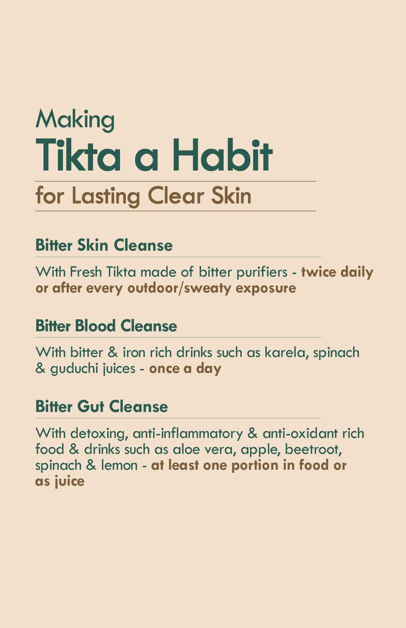 <strong>Fresh Daily Tikta Purifying Bitter Milk Cream Face Wash</strong> <br><i>for Normal to Dry/Sensitive Skin</i> - Nat Habit