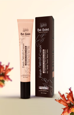 <strong>Fresh Netraā Cream (UnderEye Vit-E Cream)</strong> <br><i>Dark Circles, Puffiness, Fine Lines</i> - Nat Habit