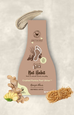 Ginger Khus Foot Scrub Online - Nat Habit