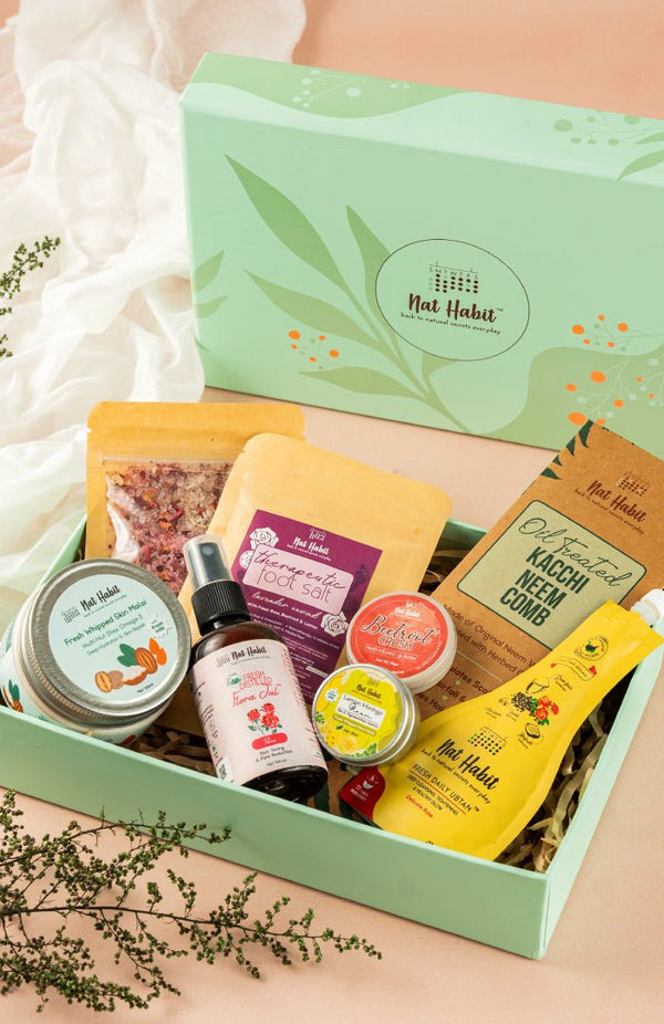 <strong>Go Pamper Gift Set</strong> <br><i>'Coz You Deserve It</i> - Nat Habit