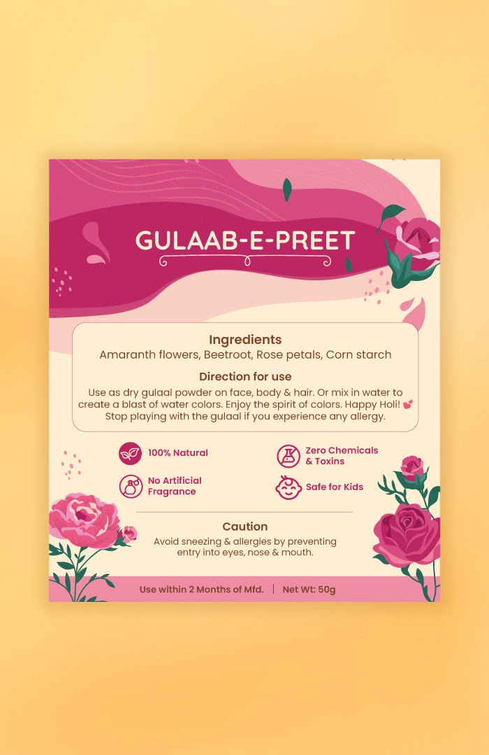 <strong>Gulaab-e-Preet Gulaal Raas</strong> <br><i>Pack of 2</i> - Nat Habit