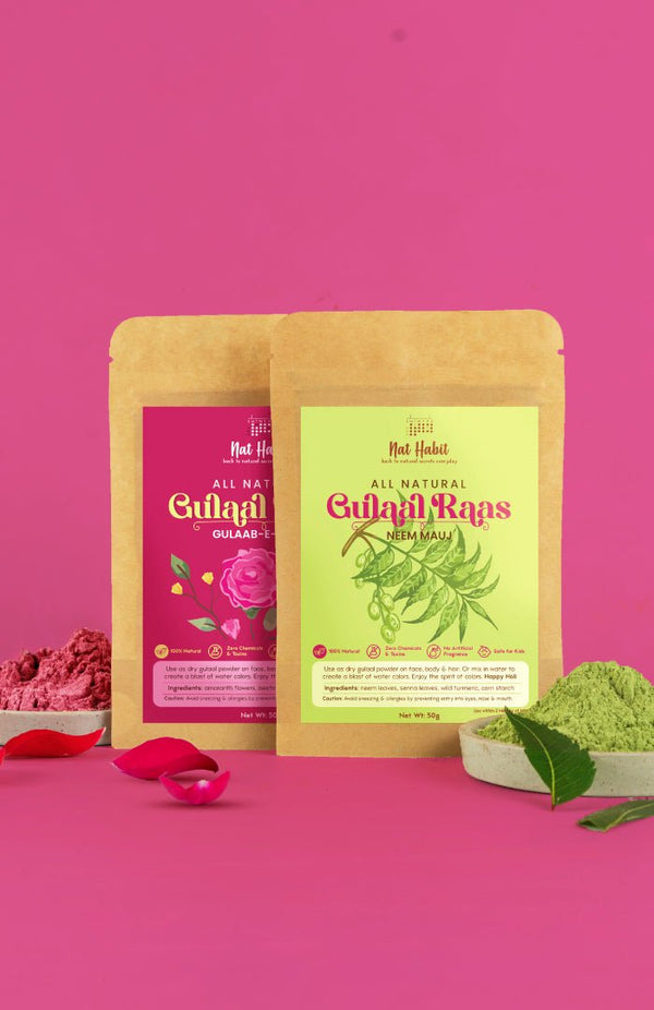 <strong>Gulaab Neem Gulaal Raas</strong> <br><i>Pack of 2</i> - Nat Habit