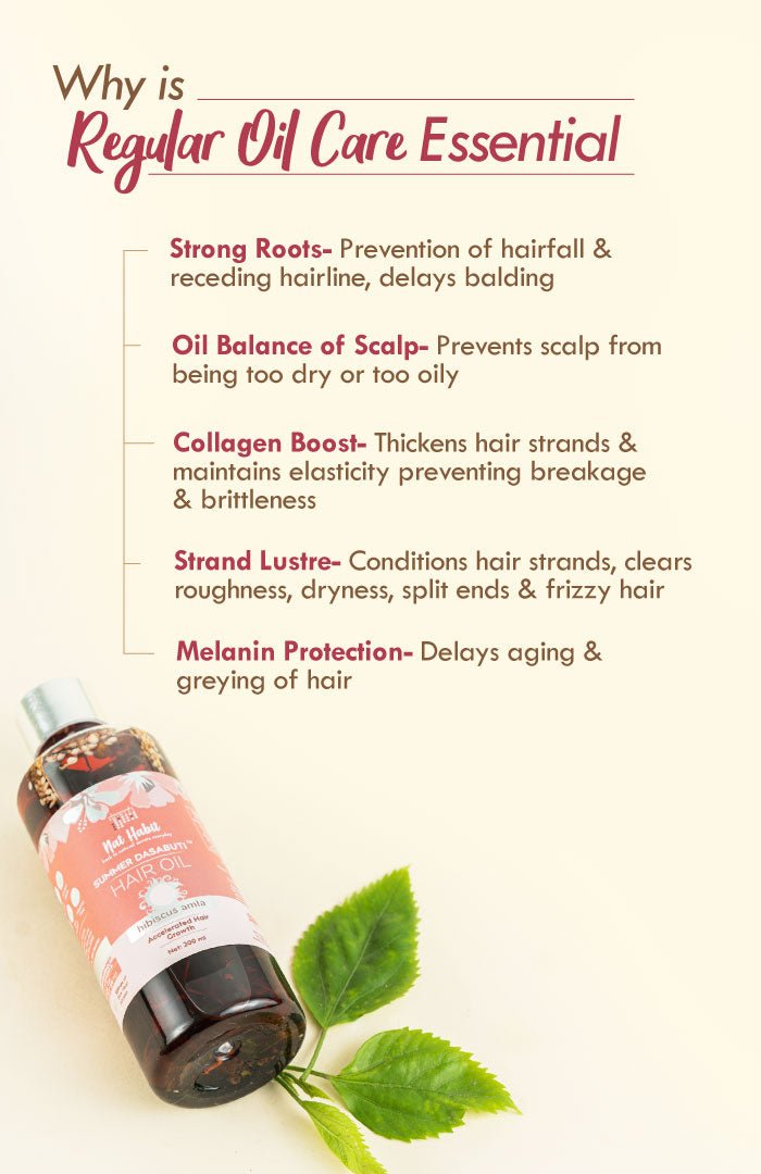 <strong>Hibiscus Amla Summer Hair Oil</strong> <br><i>Accelerated Hair Growth</i> - Nat Habit