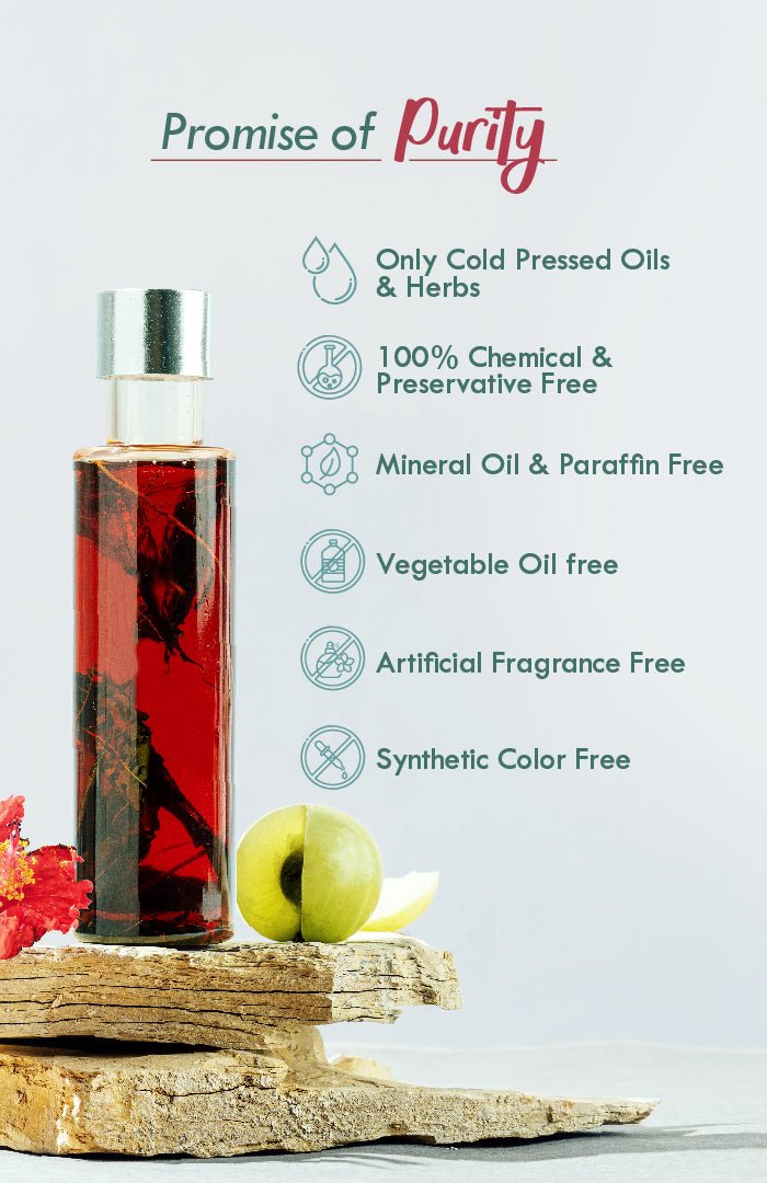 <strong>Hibiscus Amla Winter Hair Oil</strong> <br><i>Accelerated Hair Growth</i> - Nat Habit