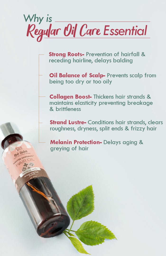 <strong>Hibiscus Amla Winter Hair Oil</strong> <br><i>Accelerated Hair Growth</i> - Nat Habit