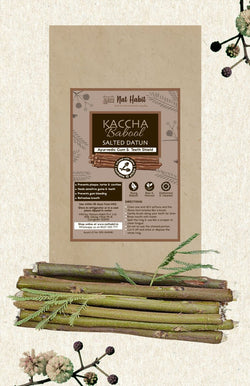 <strong>Kaccha Babool Salted Datun</strong> <br><i>Infused with Salt & Clove</i> - Nat Habit