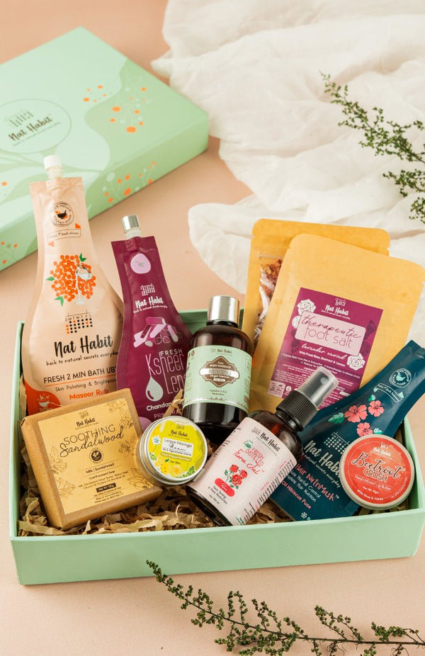 <strong>Luxurious Day Out Gift Set</strong> <br><i>Make it Special</i> - Nat Habit