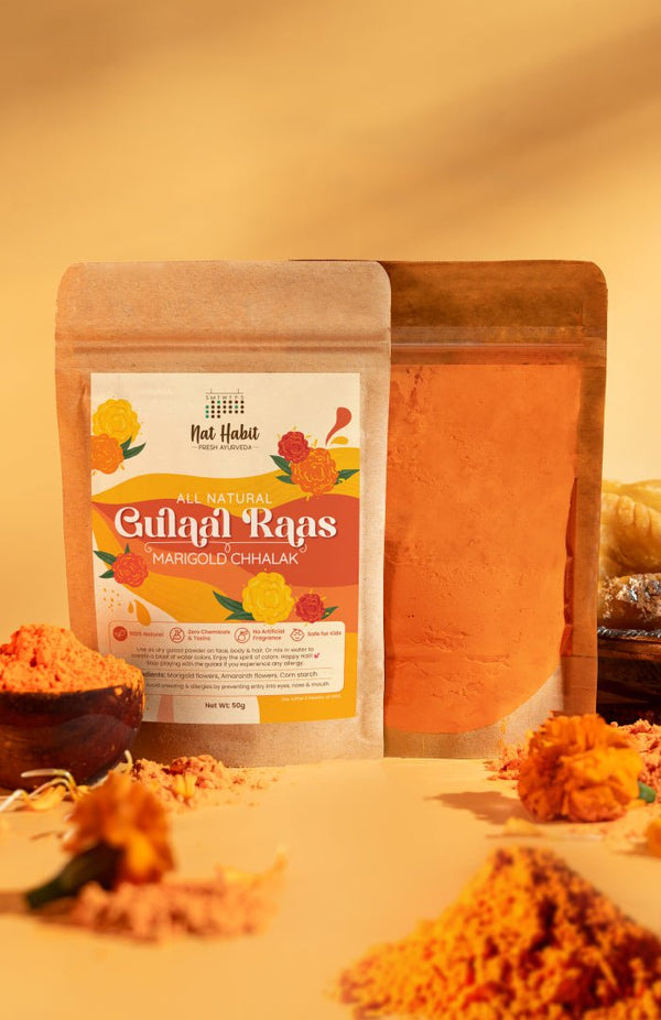 <strong>Marigold Chhalak Gulaal Raas</strong> <br><i>Pack of 2</i> - Nat Habit