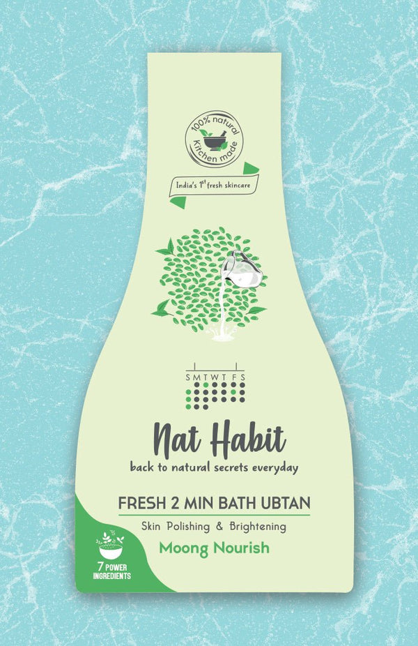 Fresh Moong Nourish Body Scrub - Nat Habit