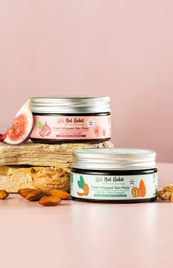 <strong>Multi Nut & Fig Rose Skin Malai Combo Pack of 2</strong><br><i>for brightening & dry skin repair | 24-48Hr moisture</i> - Nat Habit
