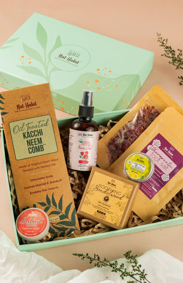 <strong>Nature Ka Purest Gift Set</strong> <br><i>Wanna Give You The Best</i> - Nat Habit