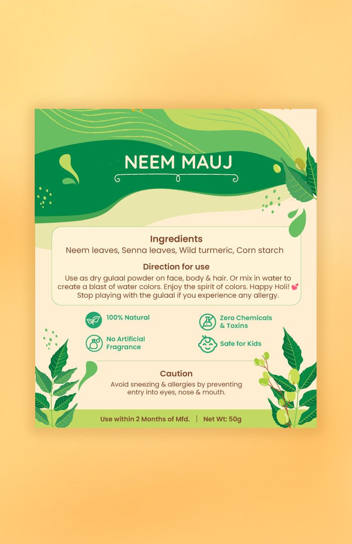 <strong>Neem Mauj Gulaal Raas</strong> <br><i>Pack of 2</i> - Nat Habit