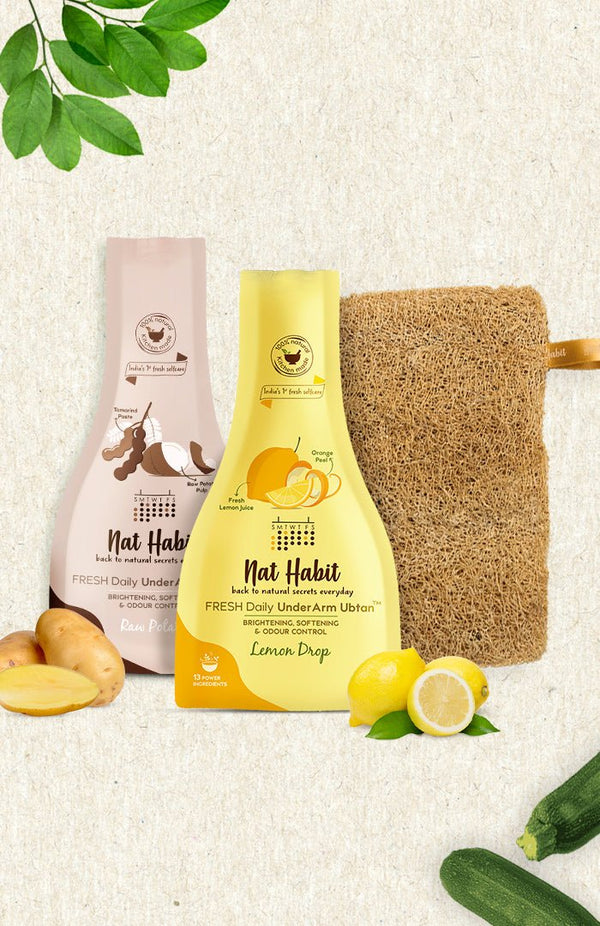 <strong>Odour-control UnderArm Combo</strong><br><i>Combo Pack of 3</i> - Nat Habit