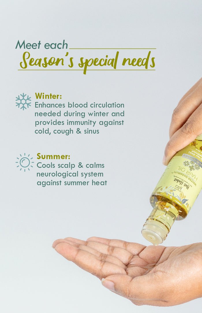 <strong>Olive Almond Vit-E Winter Hair Oil</strong> <br><i>Light Non-Sticky Nourishment</i> - Nat Habit