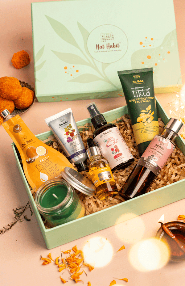 <strong>Prosperous Diwali Gift Set</strong> <br><i>Flourish with Love & Care</i> - Nat Habit