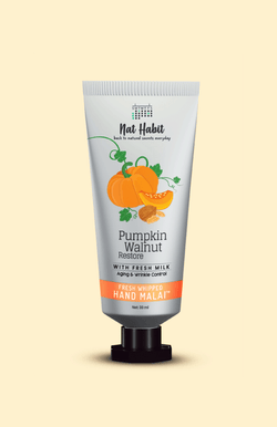 <strong>Pumpkin Walnut Hand Malai</strong> <br><i>Aging & Wrinkle Control</i> - Nat Habit