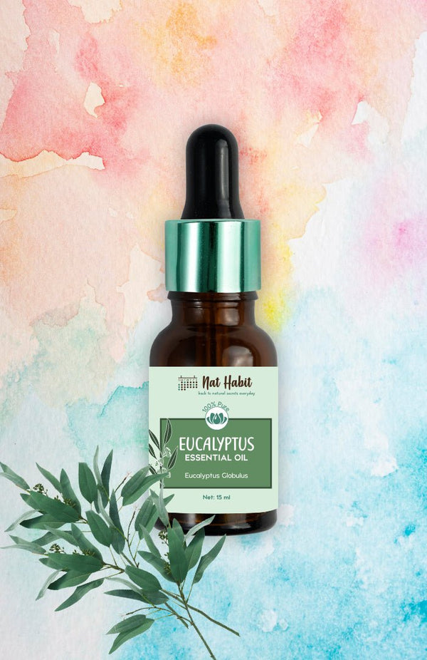 100% Natural Pure Eucalyptus Essential Oil - Nat Habit