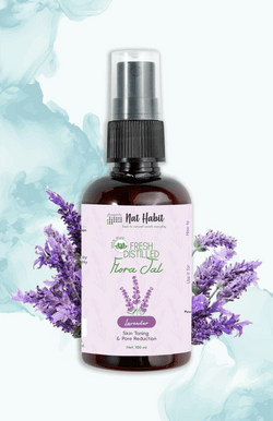 Pure Lavender Distilled Water Face Toner - Nat Habit