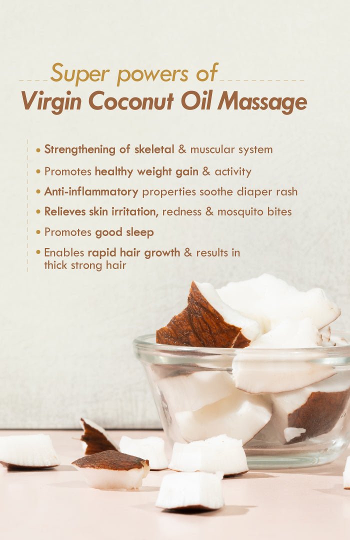 <strong>Pure Virgin Coconut Baby Oil</strong> <br><i>Enriched with Vit E & Omega-3, 6</i> - Nat Habit