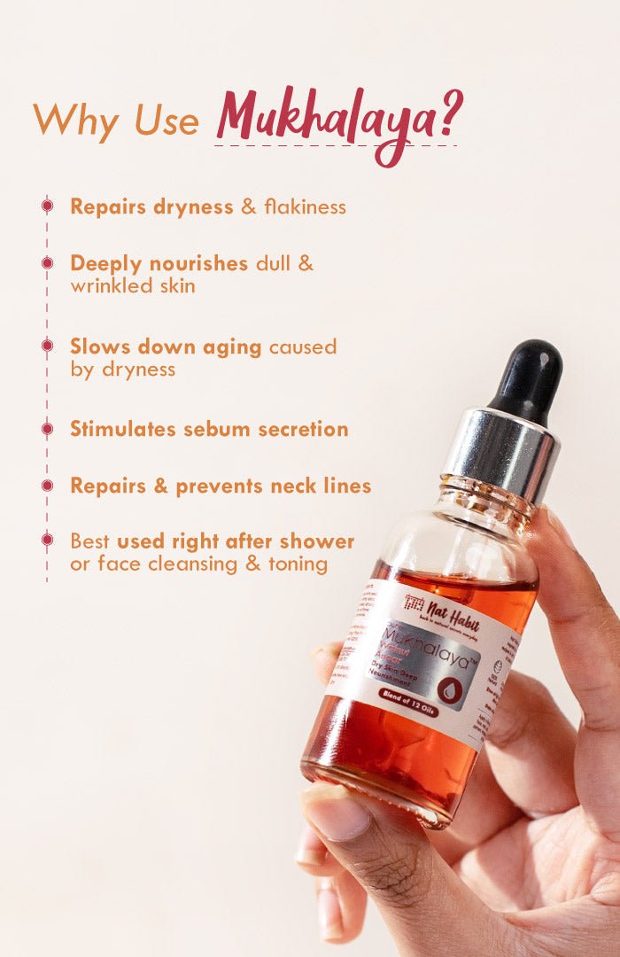 <strong>Pure Walnut Anaar Mukhalaya 30ml</strong> <br><i>Dry Skin Deep Nourishment</i> - Nat Habit