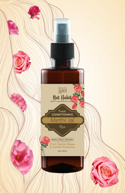 Rose Conditioning Methi Water Hair Spray- Nat Habit