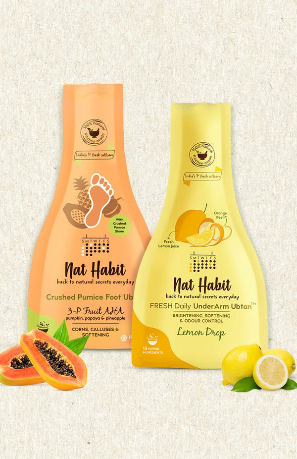 <strong>Skin Softening Combo</strong><br><i>For UnderArm & Foot</i> - Nat Habit