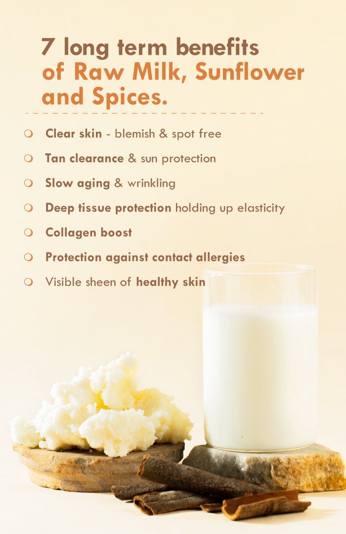 <strong>Stone Crushed Sunflower Skin Malai 200ml</strong> <br><i>for all skin types | 24 HR moisture</i> - Nat Habit