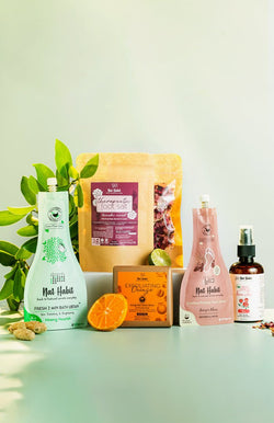 <strong>Summer BodyCare Gift Set</strong> <br><i>Sweaty Woes Away</i> - Nat Habit