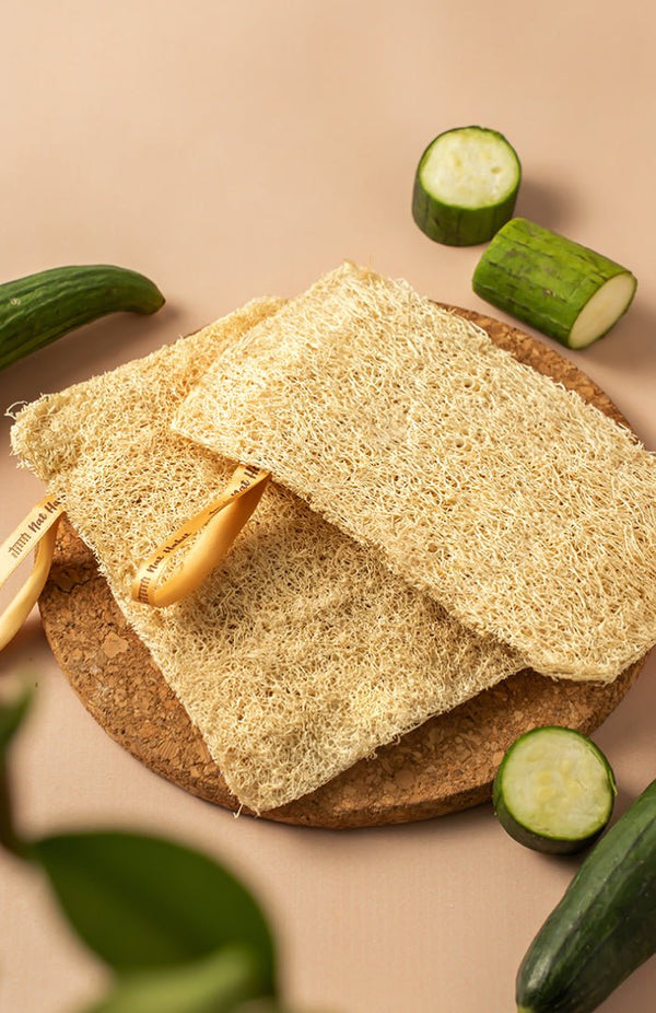 <strong>Sun Dried Loofah</strong> <br><i>Twin Pack</i> - Nat Habit