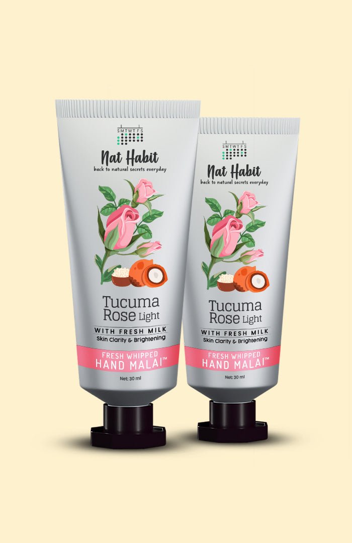 <strong>Tucuma Rose Light Hand Malai</strong> <br><i>Skin Clarity & Brightening</i> - Nat Habit