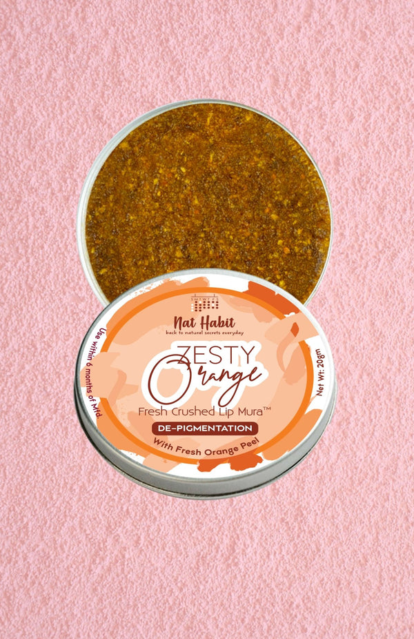 <strong>Zesty Orange Lip Mura</strong> <br><i>Pigmentation & Discoloration</i> - Nat Habit