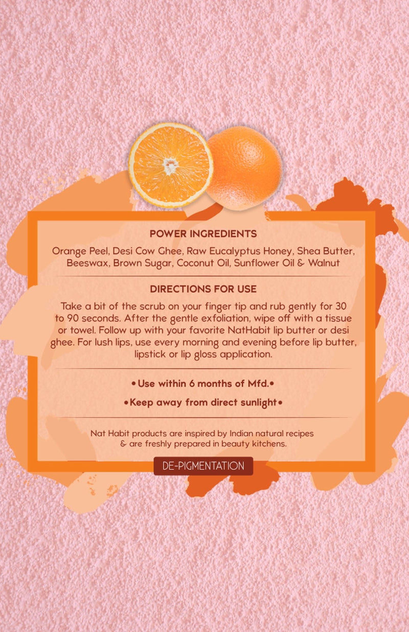 <strong>Zesty Orange Lip Mura</strong> <br><i>Pigmentation & Discoloration</i> - Nat Habit